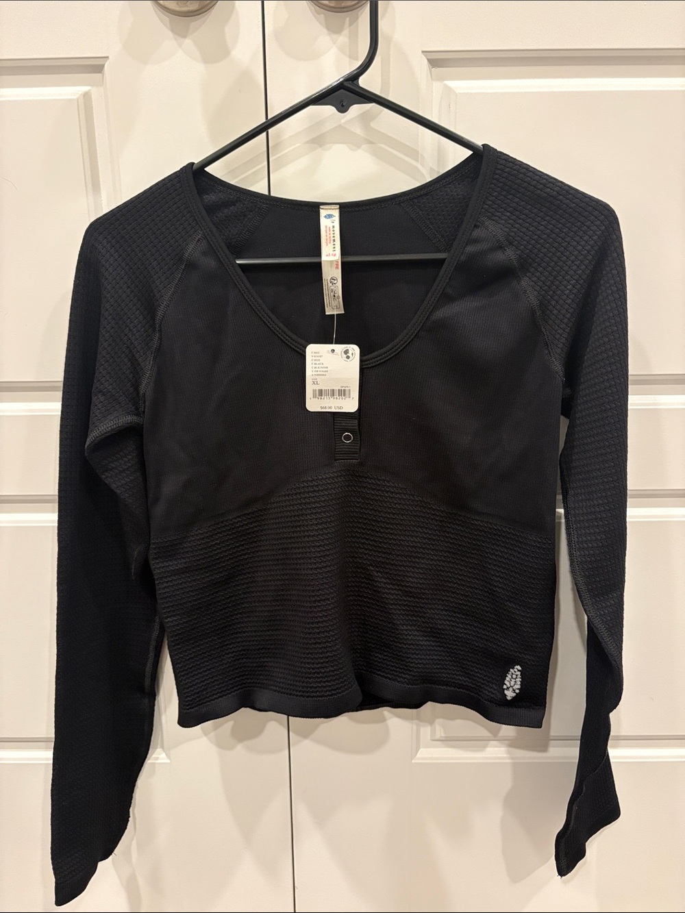 FP Movement Good Karma Henley Top by Free People